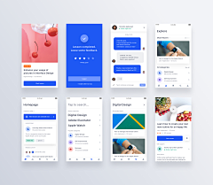 九闲采集到APP UI