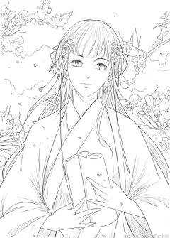 [新手练习线稿]古风线稿集III[43P]