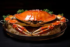 生物食品梭子蟹动物图片摄影图