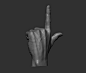 Male hands
