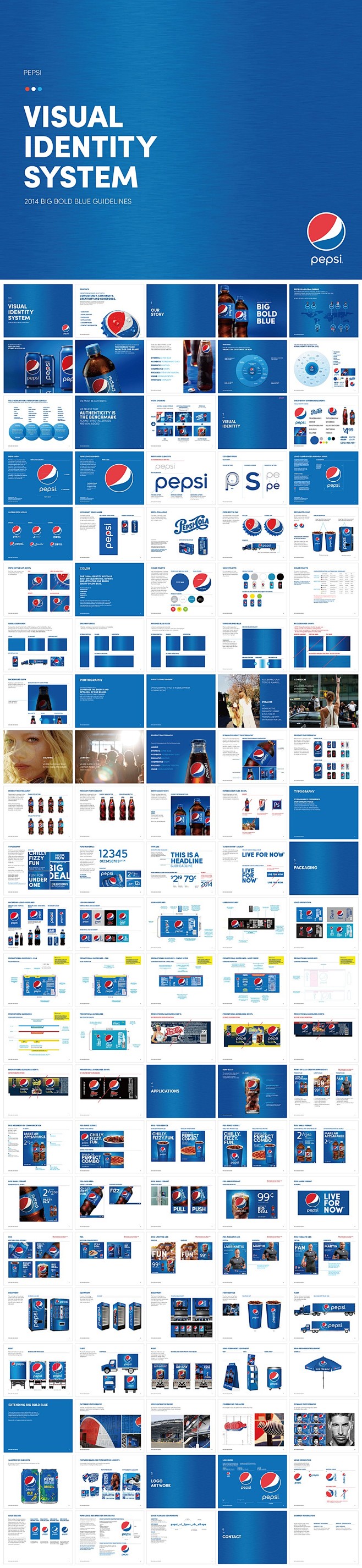百事可乐Pepsi品牌VI手册