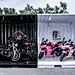 北京国际摩托车展·快手快说车展台潮酷来袭