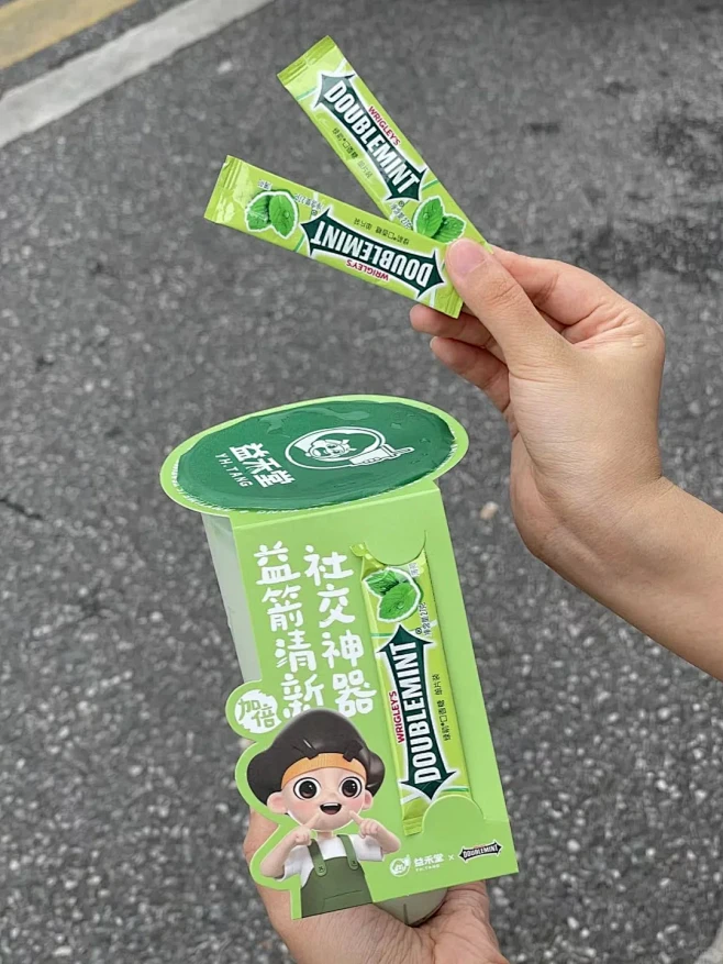 益禾堂✖绿箭：你的益箭清新 - 小红书