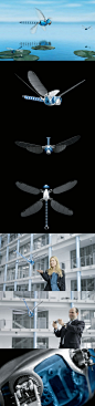 以假乱真的「BionicCopter」蜻蜓机器人「视频」 | 设计癖如果哪天有一只蜻蜓从你头上飞过，那不一定是一只真正的蜻蜓，也可能是来监视你的间谍机器人。听上去不可思议，但这样的事情正在发生，技术障碍已经消除。全球最知名的气动技术厂商德国 Festo 推出了一款「BionicCopter」蜻蜓机器人，通过仿生设计，将蜻蜓高度复杂的飞行特性融入飞行机器人身上。

这款蜻蜓机器人仿佛是一只大自然里的蜻蜓，可以朝任意方向飞行，在空中定点飞行，并且可以在不震动翅膀的情况下滑行。