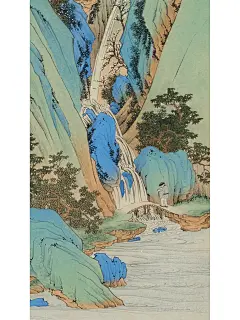 #国画 #国画山水 #中国画 #山水画 #青绿山水 #绘画笔记 #我的绘画日记 #只此青绿 #寻找小红书的绘画大神 #云
