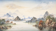 生生不息644采集到山水
