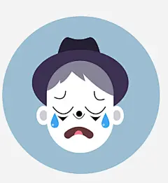 哭泣的孩子头像图标 https://88ICON.com 哭泣 吓死宝宝 孩子 男孩 吓死宝宝了 表情 网络语 卡通表情 人物表情