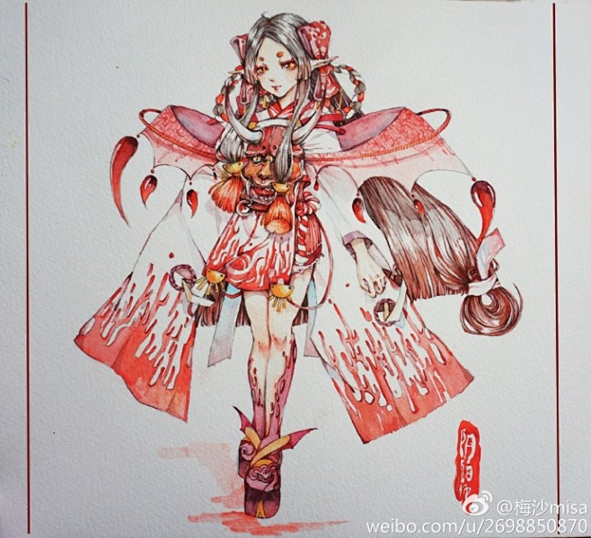 #阴阳师手游##百绘罗衣# 还是激动的手...