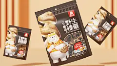 粤猫 X 吃吃熊 | 第二弹·长白山特产食品包装设计 插画 IP