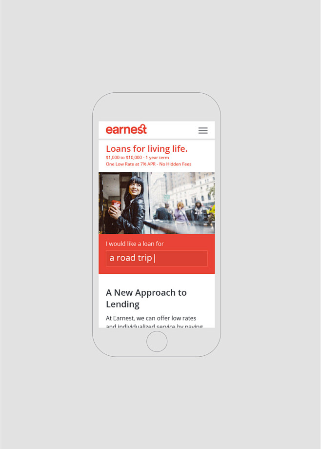 Earnest: A lending s...