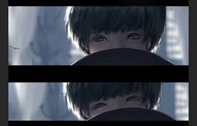 鬼刀wlop小绿少女插画世人皆叹解语花不知为谁花解语