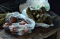 沈书枝：外婆煮的茶叶蛋和包的粽子，最左边是外婆搓的苎麻线，用来包粽子的。