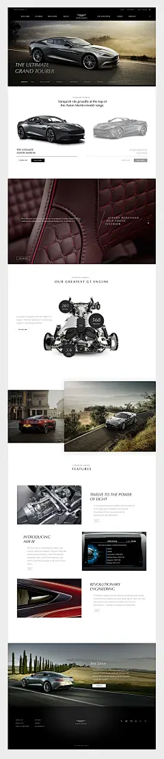 Aston Martin Interactive Experience : Design pitch for Aston Martin