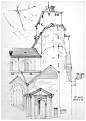 国外大师建筑手绘 素描 速写 绘画 (619)