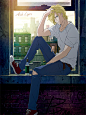 BANANA FISH/BANANA FISH/BANANA FISH ビッグクッション／アッシュ（きゃらびぃTV）