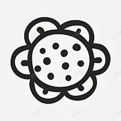 简笔花朵图标 免费下载 页面网页 平面电商 创意素材