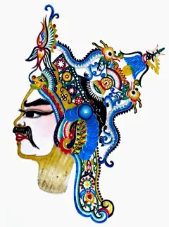  两千多年前，汉武帝爱妃李夫人染疾故去了，武帝的思念心切神情恍惚,终日不理朝政。大臣李少翁一日出门，路遇孩童手拿布娃娃玩耍，影子倒映于地栩栩如生。李少翁心中一动，用棉帛裁成李夫人影像，涂上色彩，并在手脚处装上木杆。入夜围方帷，张灯烛，恭请皇帝端坐帐中观看。武帝看罢龙颜大悦，就此爱不释手。这个载入《汉书》的爱情故事，被认为是皮影戏最早的渊源。