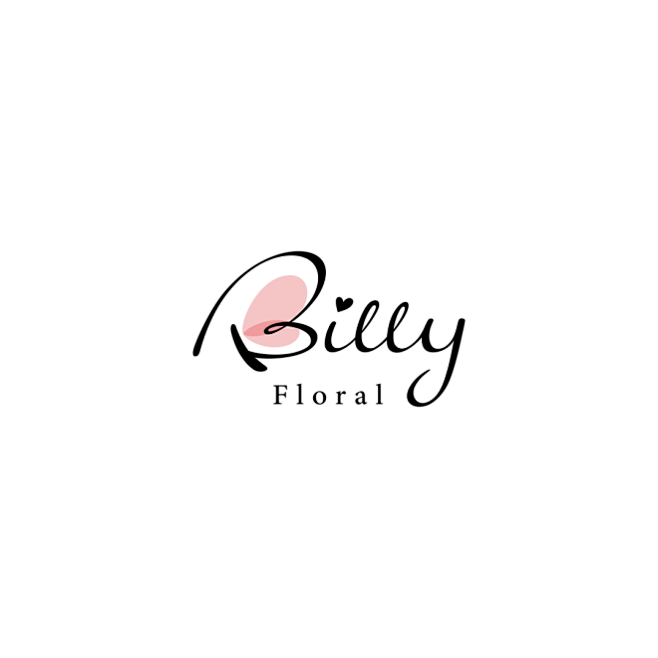 billy花店LOGO - 蝴蝶标志 -...