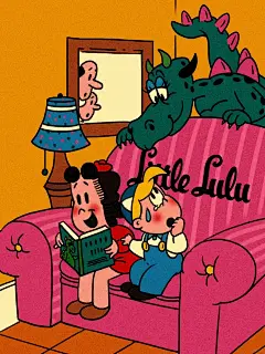 连环画里的小可爱，小露露和她的男朋友塔比 - 小红书