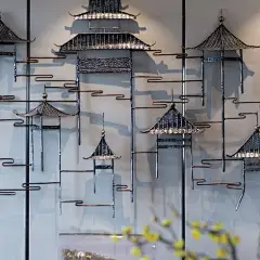 诗酒花茶-水岸联排新中式别墅样板房设计-样板房设计-深圳伊派设计公司