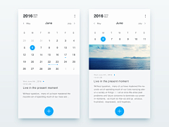 沫沫鱼88采集到UI_app_日历/日程