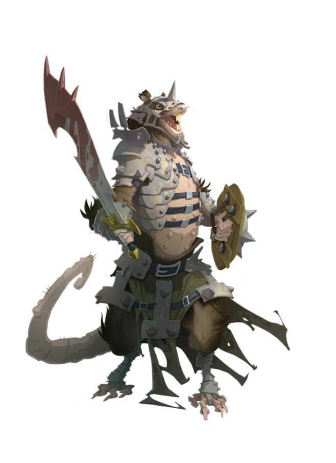 Ratling-Warrior-花瓣网