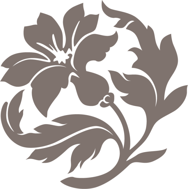 花 剪影
