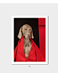 经典挖掘机 william wegman 狗狗摄影 黑白 客厅沙发装饰画挂画-淘宝网