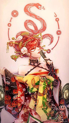 暮夜♬采集到插画？