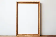 相框木质图片摄影图