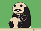 Oh, a panda. 

Work in progress.