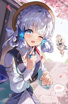 105712076_p0 #原神 &quot;Keep all I just said a secret?&quot; - Kokonex的插画