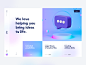 Pixa 2020 illustration blur gradient minimal ux creative design clean ui