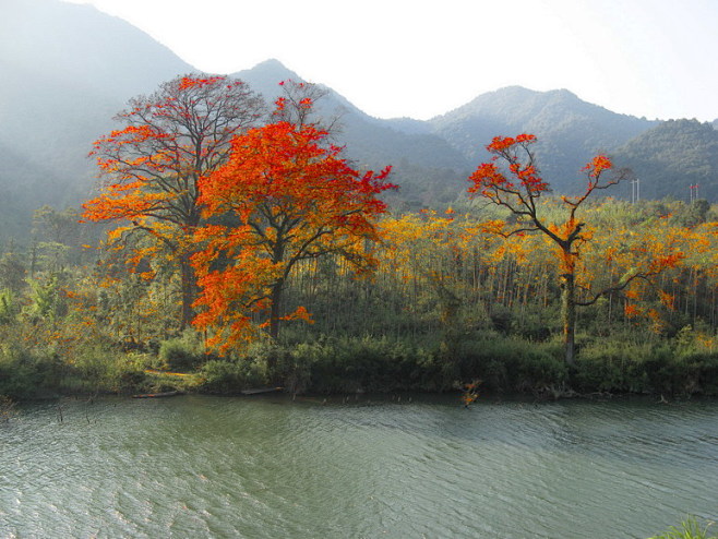 粤北始兴县，深渡水山水风光。