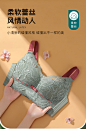 梦芭蒂内衣女小胸聚拢收副乳文胸新款2020爆款乳胶无钢圈厚杯胸罩-tmall.com天猫