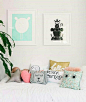 喜欢这种小清新的家具风  ins：housebeautiful