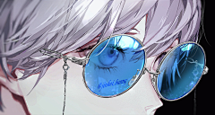 April_四月未央采集到眼镜