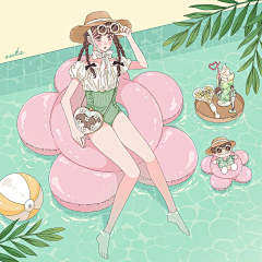 绘月初采集到赛璐璐