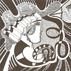 大师.图上纹路可以用于黑白装饰画