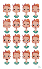 Expression sheet 02, Sofi Sprangers