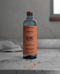 Azure Tonic Water : Brand Identity, packaging and 3D Visuals