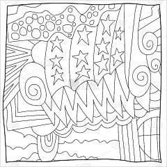 矢量设计，背景涂鸦图案，适合制作插图