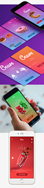 Crave App on Behance