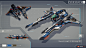 Everspace 2 - Interceptor / Sentinel, Tobias Frank : Spaceship concepts done for Interceptor and Sentinel class for Everspace 2. Because the game uses a modular system this time around, concepting was a bit tricky and limiting, but will offer a lot more p