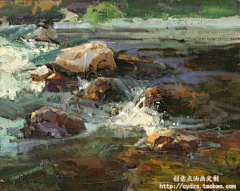 创意点油画采集到外国画家油画作品