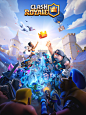 Clash Royale Loading Screen 2019, Brice Laville Saint-Martin : *What is a Loading Screen for Clash Royale? *   A way to communicate what Clash Royale is about by showing characters in action on a portrait image which is seen on a range of different device