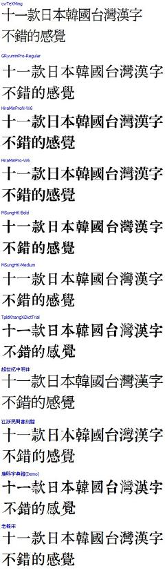 Woochiron采集到字体