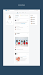 Linkedin Redesign Concepts – Muzli - Design Inspiration : via Muzli design inspiration