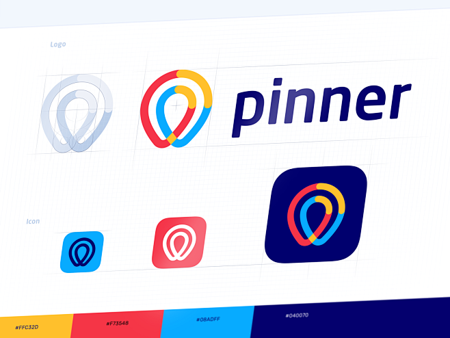 Pinner Logo Design m...