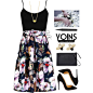 @yoinscollection #yoins #flower #print #black #fashion
All Yoins items:
Skirt
http://www.yoins.com/Pleated-Floral-Print-Full-Skirt-With-High-Rise-Waist-p-985340.html?currency=AUD
Bag
http://www.yoins.com/Black-Rivet-and-Eyelet-Rectangle-Bag-p-1031024.html